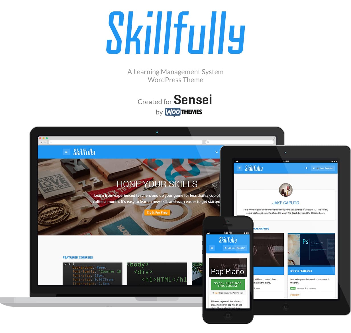 Skillfully Lms WordPress Theme