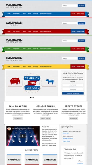 Campign WordPress theme